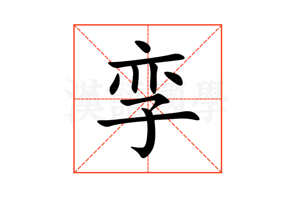 孪