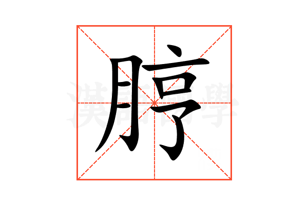 脝